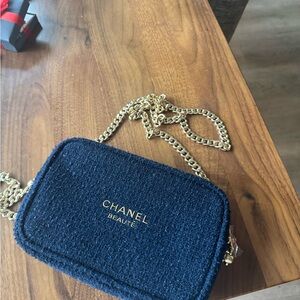 Chanel Beauté Midnight Blue Crossbody Bag